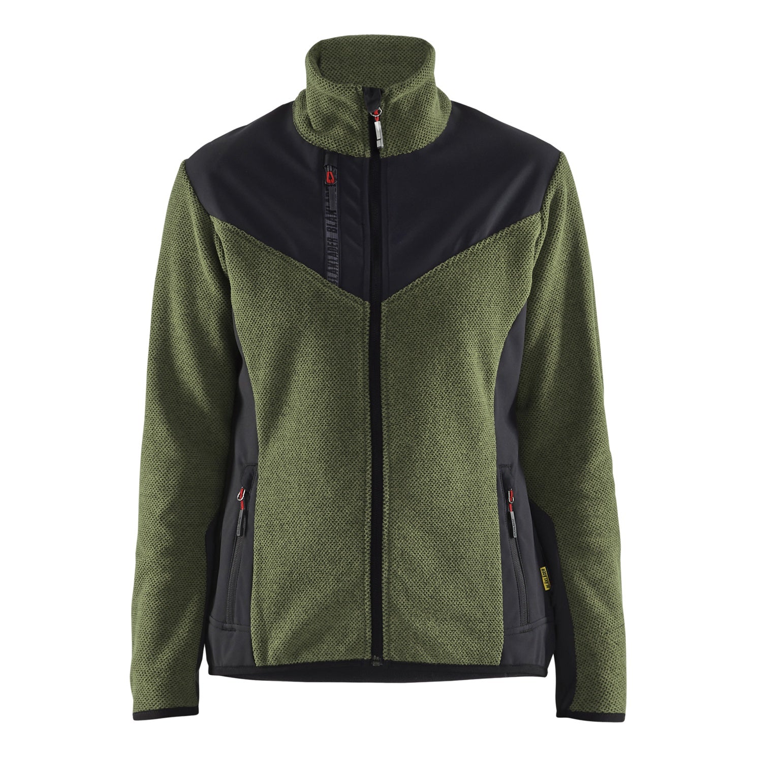 Blaklader BLAKLADER 59432536 Women's Knitted Jacket with Softshell Work Jacket WOMEN - Stretch Fabric - 594325364199