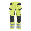 Blaklader BLAKLADER 15871512 | Multinorm inherent trousers with stretch Hi Vis Reflective Work Trousers Men - Ripstop Fabric - 158715123389