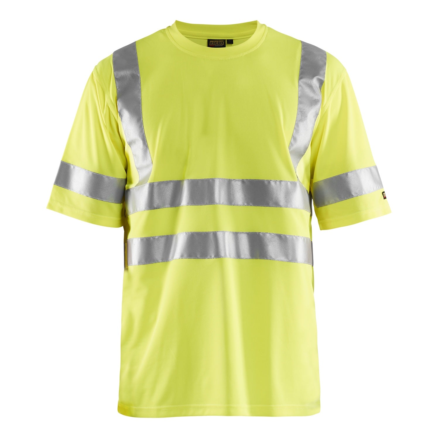 Blaklader BLAKLADER 34131009 Hi Vis T shirt Hi Vis Reflective Short Sleeve Work T-Shirt MEN - 100% Polyester - 341310093300
