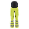 Blaklader BLAKLADER 71001642 Women's hi Vis 4 way stretch maternity trousers Hi Vis Reflective Work Trousers Women - water repellent - 710016423399