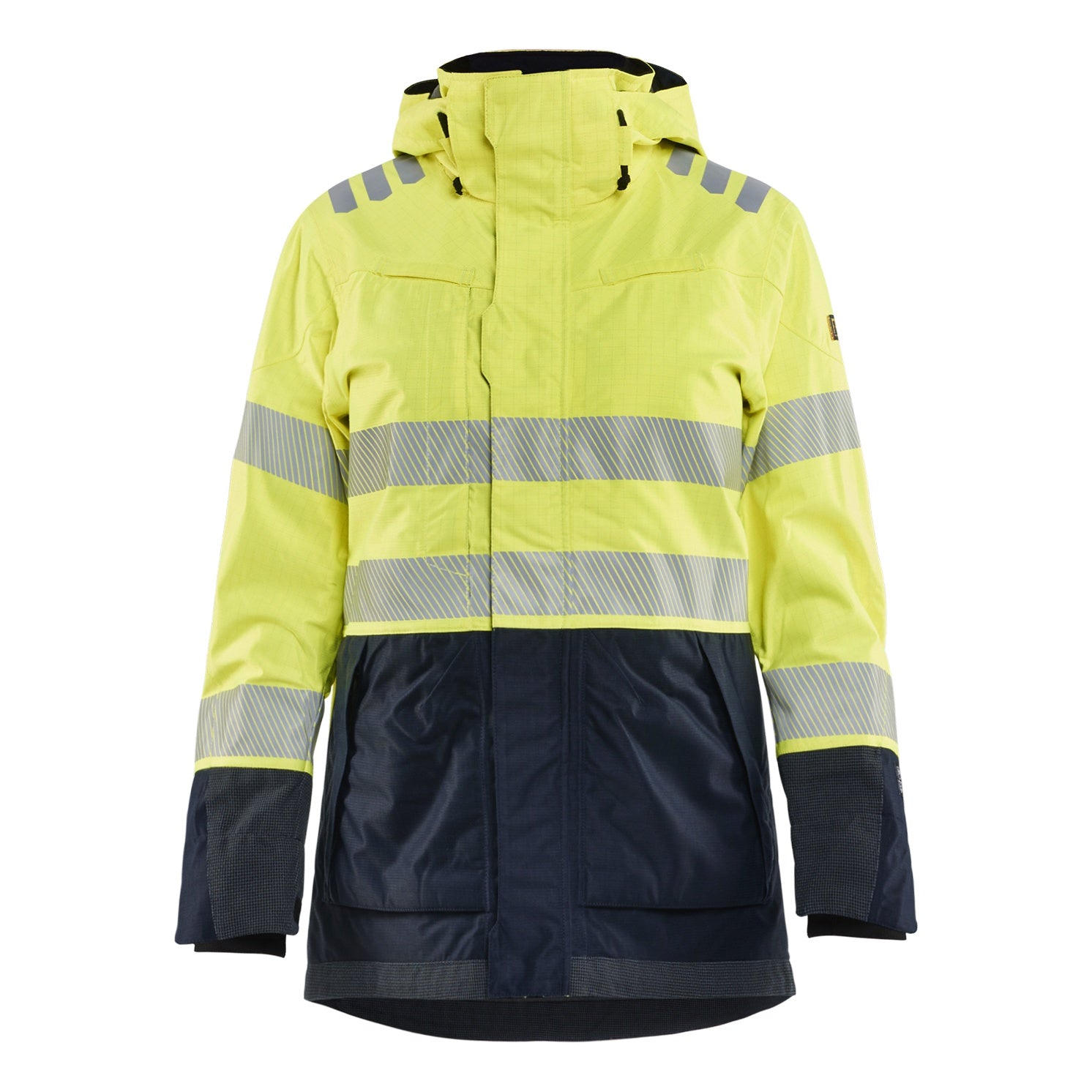 Blaklader BLAKLADER 44491532 Women’s Multinorm Shell Jacket Hi Vis Reflective Shell Work Jacket WOMEN - Waterproof - 444915323389