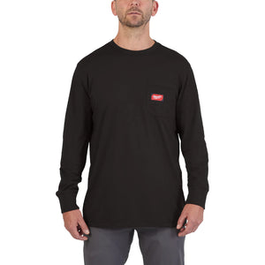 Milwaukee Long Sleeve Work T-Shirt WT LS - Black