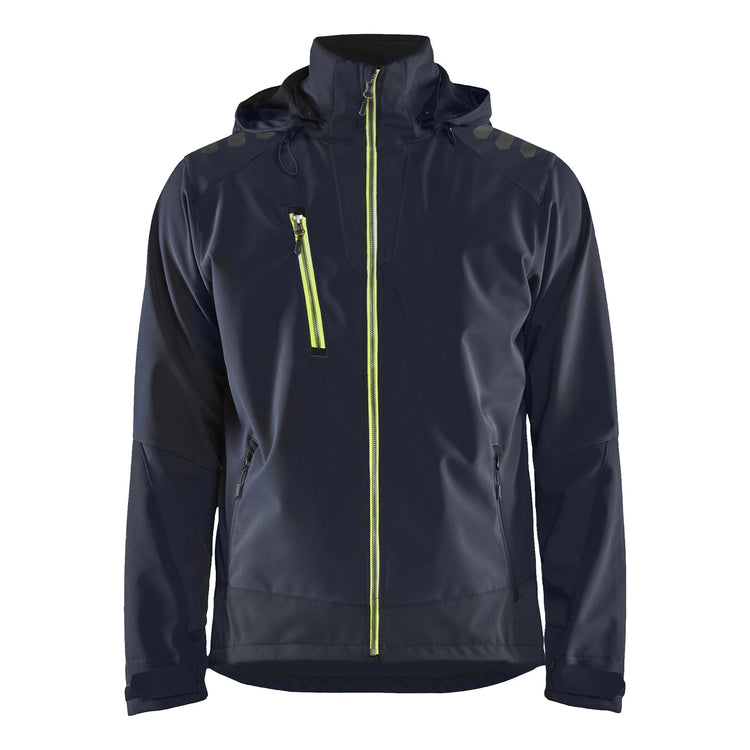 Blaklader BLAKLADER 47492513 Softshell Jacket Hi Vis Reflective Softshell Work Jacket MEN - Waterproof - 474925138633