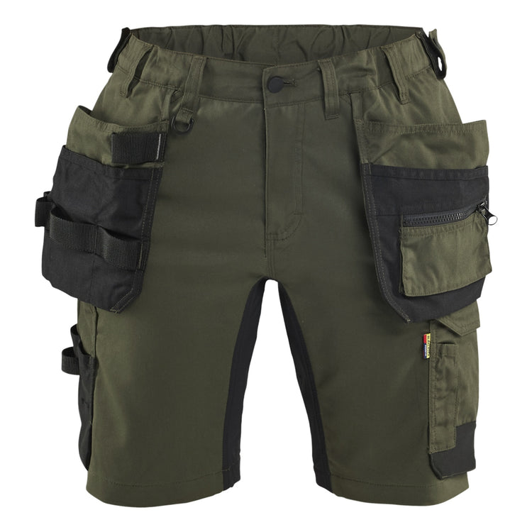 Blaklader BLAKLADER 71331832 | Women's Craftsman shorts stretch Work Shorts Women - 2 Way Stretch - 713318324298