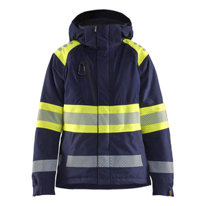Blaklader BLAKLADER 44701977 Women’s Hi Vis Winter Jacket Hi Vis Reflective Work Jacket WOMEN - Waterproof - 447019778933