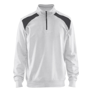 Blaklader BLAKLADER 33531158 Half Zip 2 Tone Sweatshirt Work Sweatshirt MEN - 100% Cotton - 335311581098