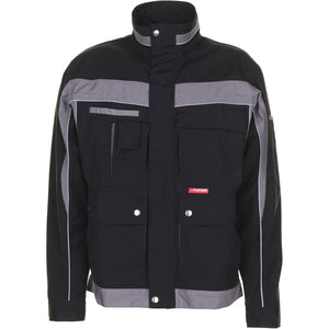 Planam Plaline Waisted Jacket black/zinc - Main