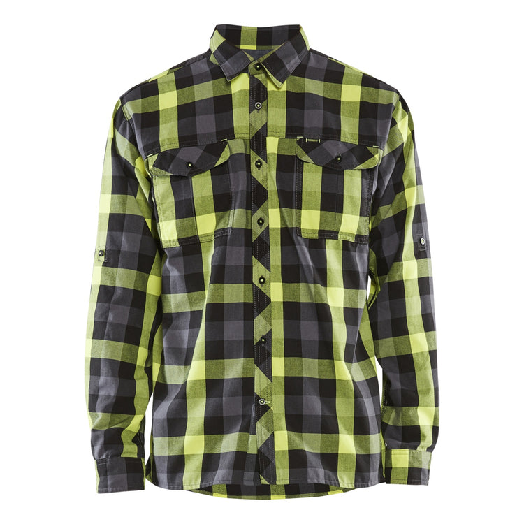 Blaklader BLAKLADER 32991153 Flannel shirt Long Sleeve Work Shirt MEN - Flannel One Side Brushed - 329911539933