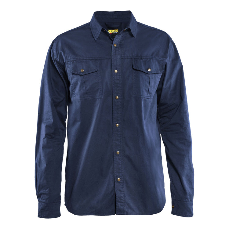 Blaklader BLAKLADER 32971135 Twill shirt Long Sleeve Work Shirt MEN - 100% Cotton - 329711358900