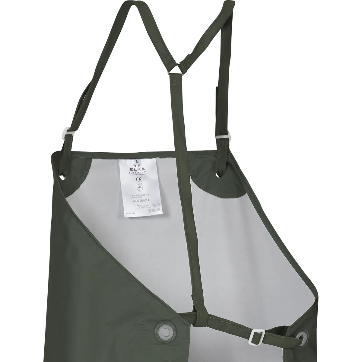ELKA Rainwear - Braces for Apron - Olive