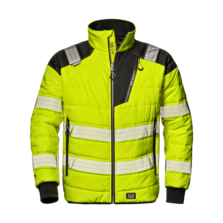 Sir Safety SIR SAFETY STORM RUSH Hi Vis Reflective Softshell Work Jacket MEN Safety Jacket - Water Repellent - MC3632EE