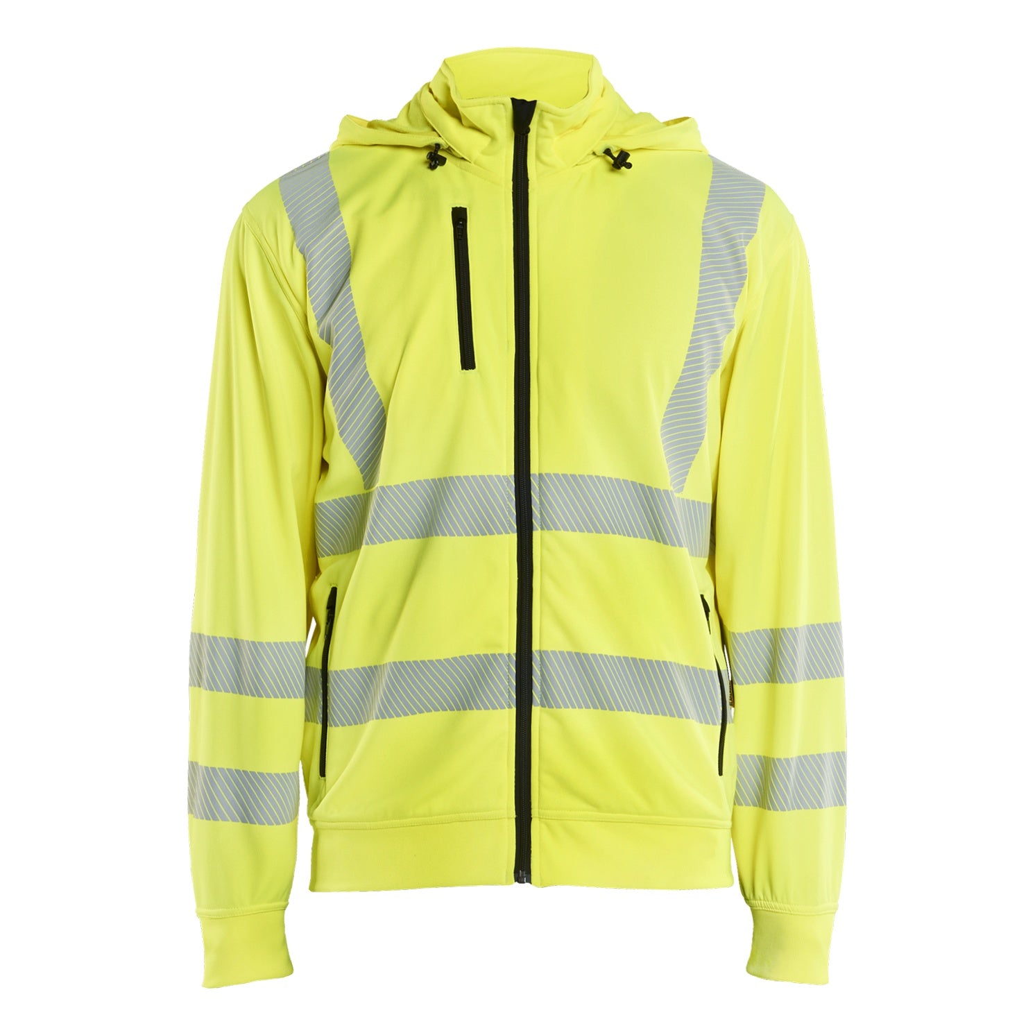 Blaklader BLAKLADER 35732538 Hi Vis Reflective Hoodie Work Sweatshirt MEN - Detachable Hood - 357325383300