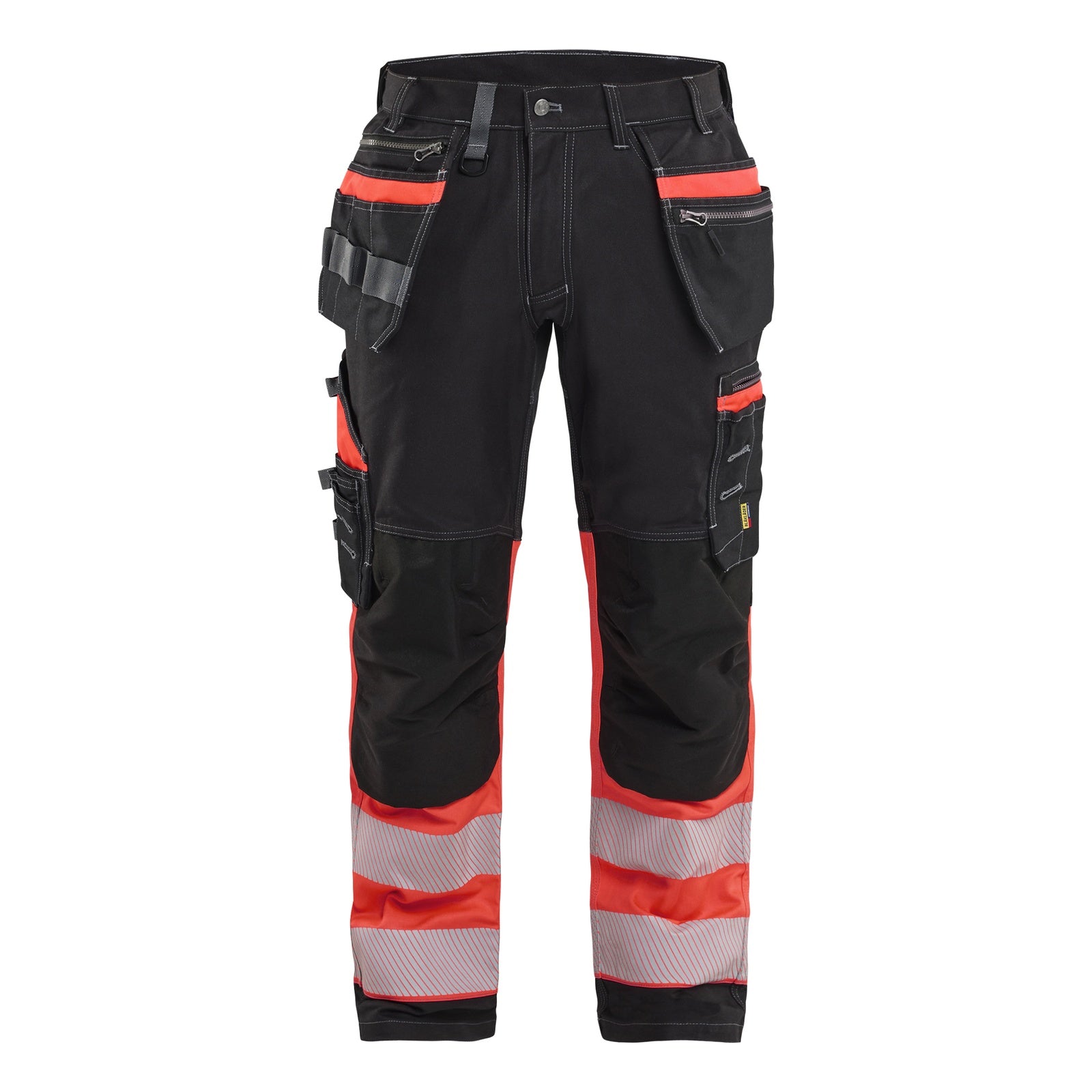 Blaklader BLAKLADER 17941370 Hi Vis trousers with stretch Hi Vis Reflective Work Trousers Men - 100% Cotton - 179413709955
