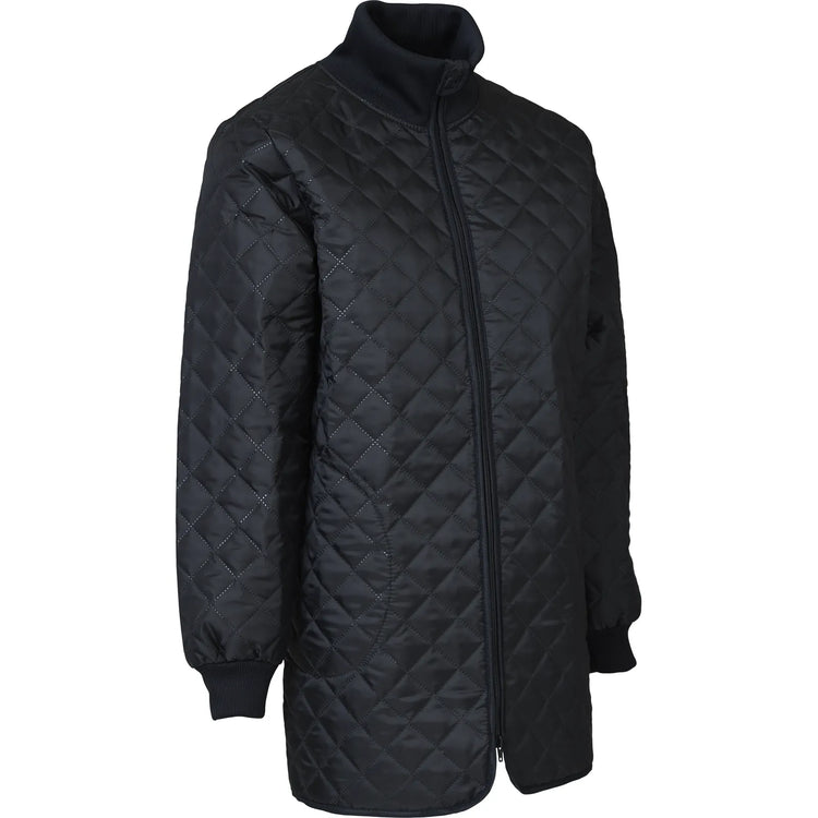 ELKA Rainwear - Long thermal jacket woman - Black