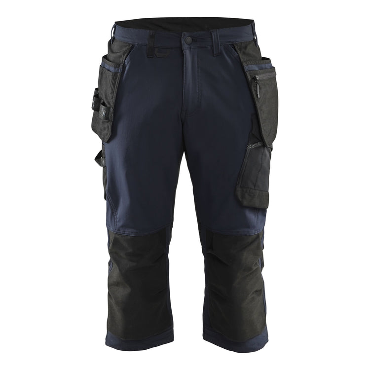 Blaklader BLAKLADER 15211645 Craftsman Pirate trousers 4 way stretch Work Pirate Bermuda Men - double weave - 152116458699