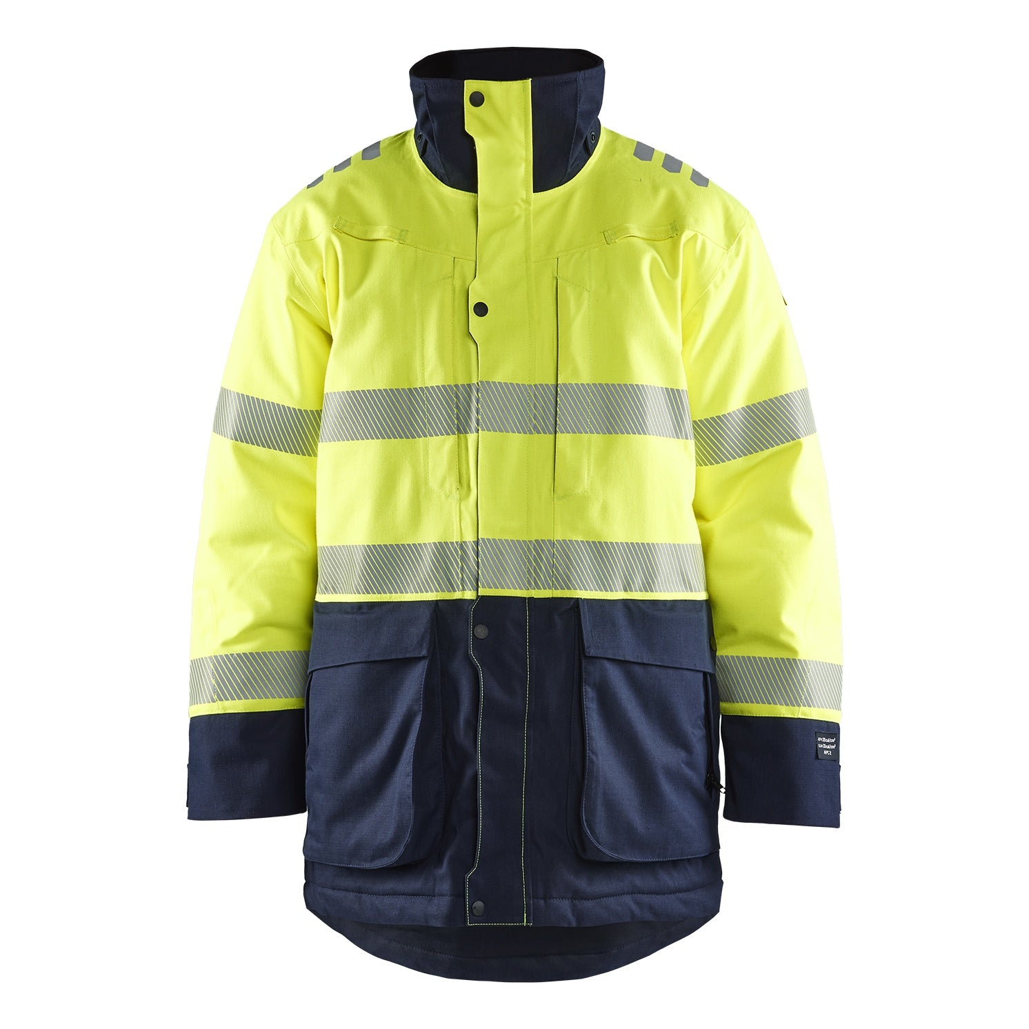 Blaklader BLAKLADER 45271534 Multinorm Winter Parka Hi Vis Reflective Parka Work Jacket MEN - Ripstop - 452715343389