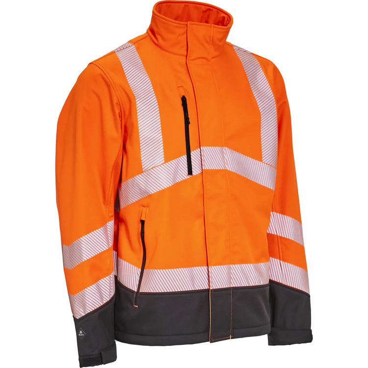 ELKA Rainwear - Visible Xtreme Softshell jacket - Fluorescent Orange/Black