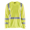Blaklader BLAKLADER 33831011 Hi Vis UV long sleeved T shirt Hi Vis Reflective Long Sleeve Work T-Shirt MEN - 100% Polyester - 338310113300