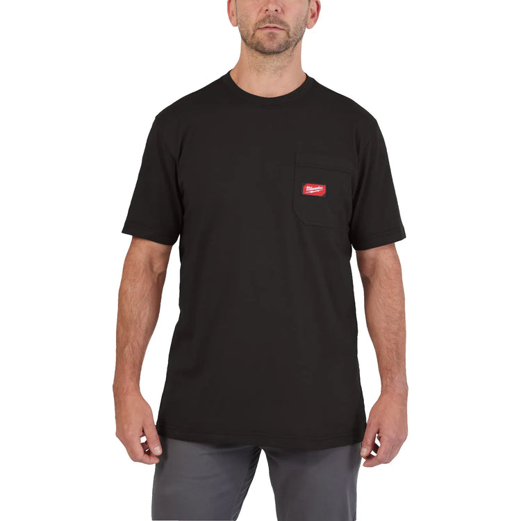 Milwaukee Short-Sleeve Work T-Shirt WT SS - Black