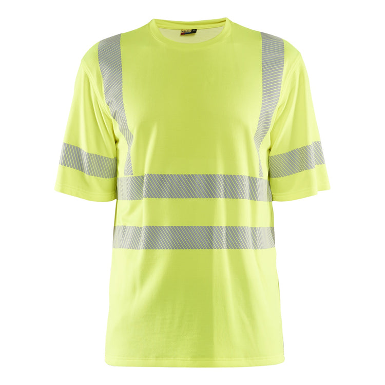 Blaklader BLAKLADER 35222537 Hi vis T shirt Hi Vis Reflective Short Sleeve Work T-Shirt MEN - Moisture Wicking - 352225373300