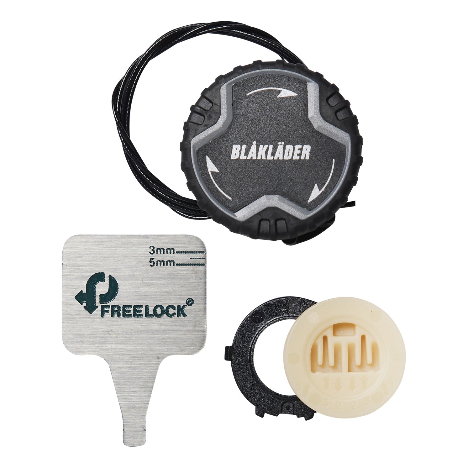 Blaklader BLAKLADER B1020000 REPAIR KIT FREELOCK FOR LOW CUT SHOE Work Shoe MEN - Black/Mid Grey - B10200009996