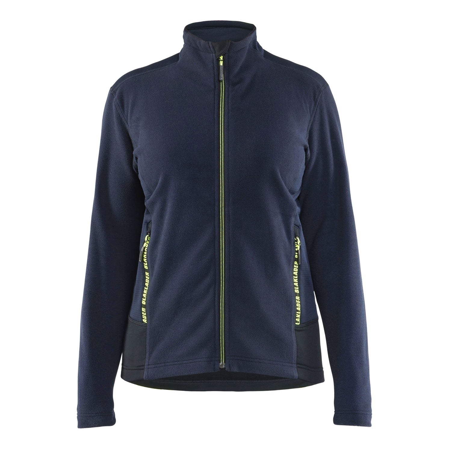 Blaklader BLAKLADER 47661010 Women's Microfleece Jacket Hi Vis Reflective Work Jacket WOMEN - Antipilling - 476610108633