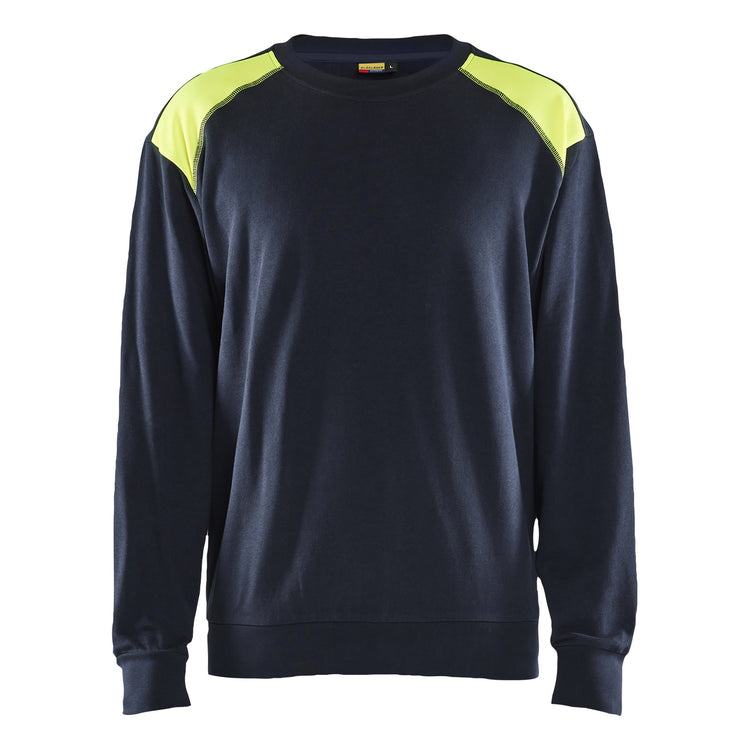 Blaklader BLAKLADER 35801158 Sweatshirt Hi Vis Reflective Work Sweatshirt MEN - 100% Cotton - 358011588633