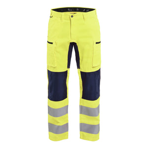 Blaklader BLAKLADER 15851811 | Hi Vis trousers with stretch Hi Vis Reflective Work Trousers Men - Class 2 Certified - 158518113389
