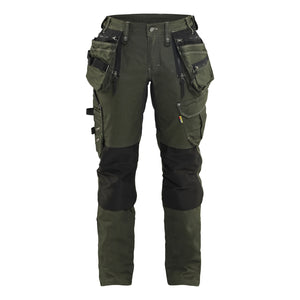 Blaklader BLAKLADER 79901141 Women's Craftsman Trousers X1900 Stretch Work Trousers Women - Cordura Denim - 799011414298