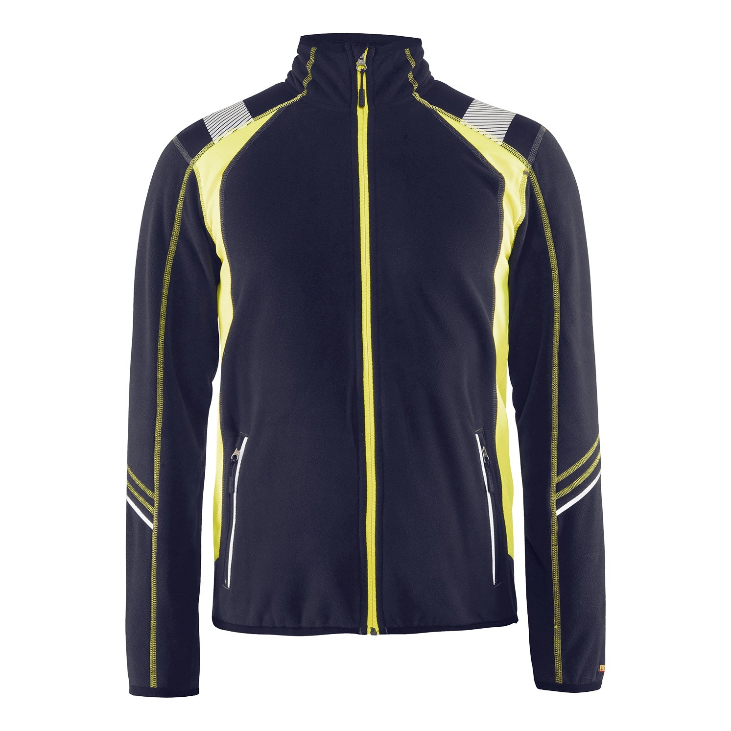 Blaklader BLAKLADER 49931010 Microfleece Jacket Hi Vis Reflective Work Jacket MEN - Antipilling - 499310108933