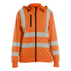 Blaklader BLAKLADER 35742538 Hi Vis Reflective Hoodie Work Sweatshirt WOMEN - Detachable Hood - 357425385300
