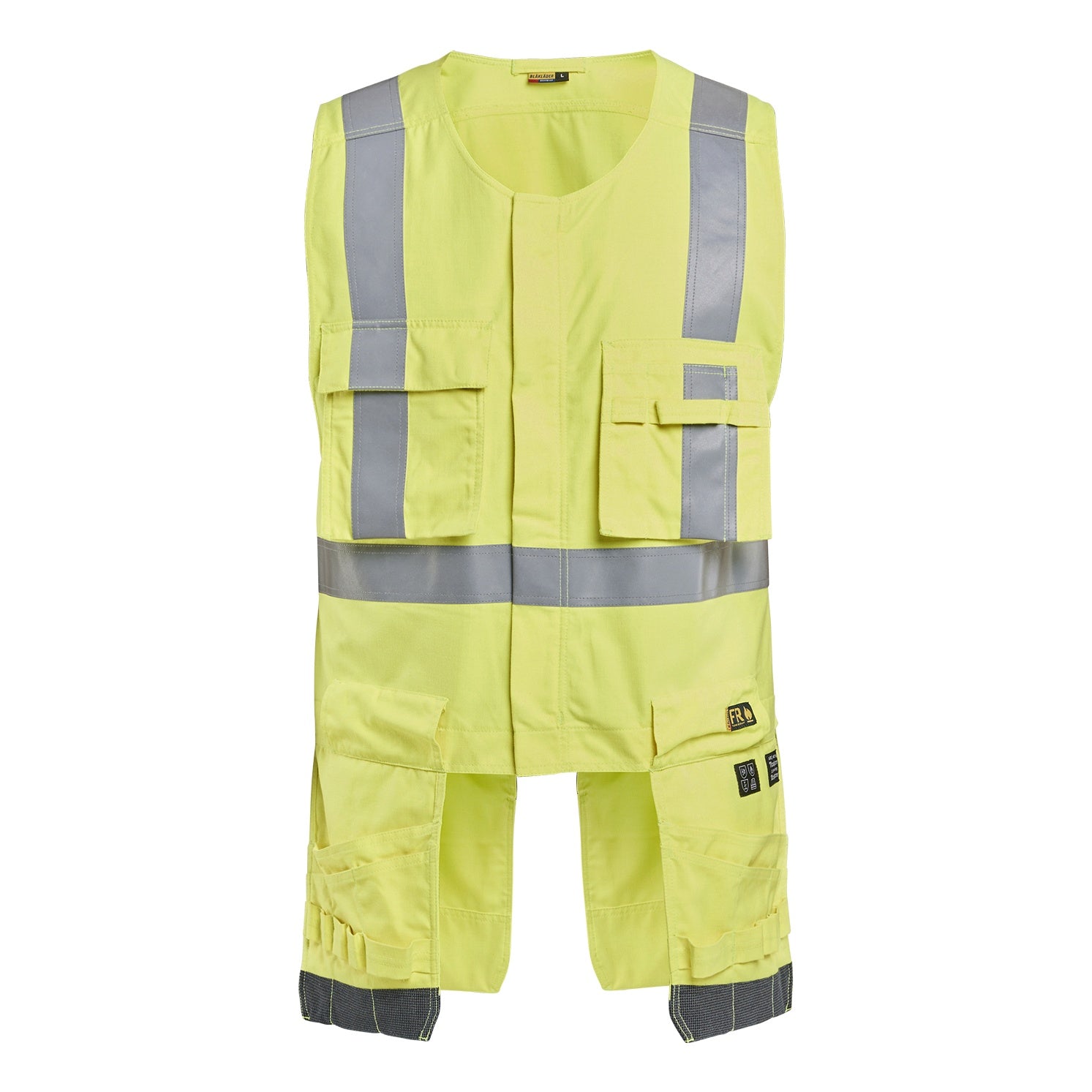 Blaklader BLAKLADER 30891512 MULTINORM INHERENT WAISTCOAT Hi Vis Reflective Work Waistcoat MEN - Flame Retardant - 308915123300