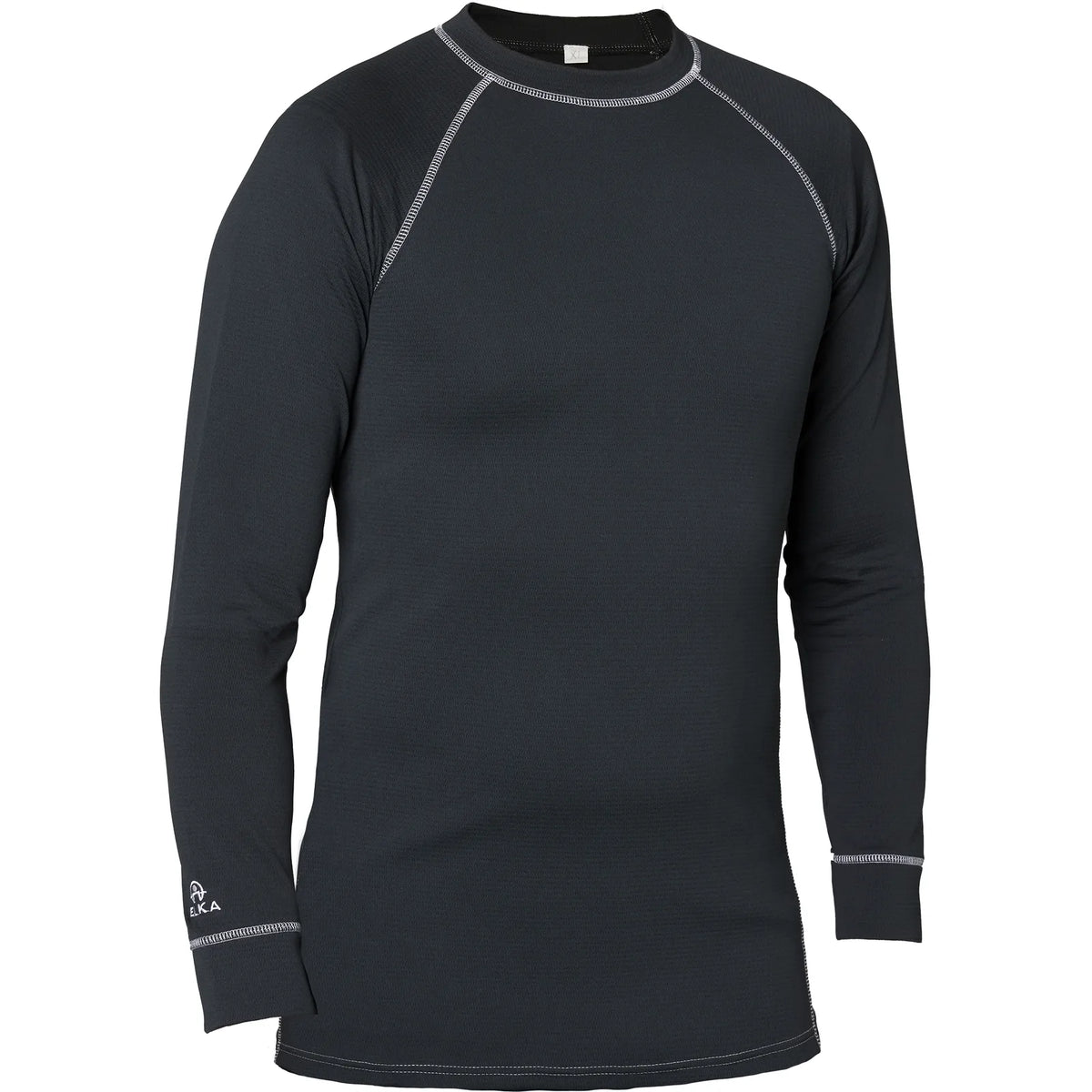 ELKA Rainwear - Thermal Base Layer - Crew Shirt - Black
