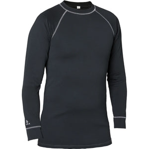 ELKA Rainwear - Thermal Base Layer - Crew Shirt - Black