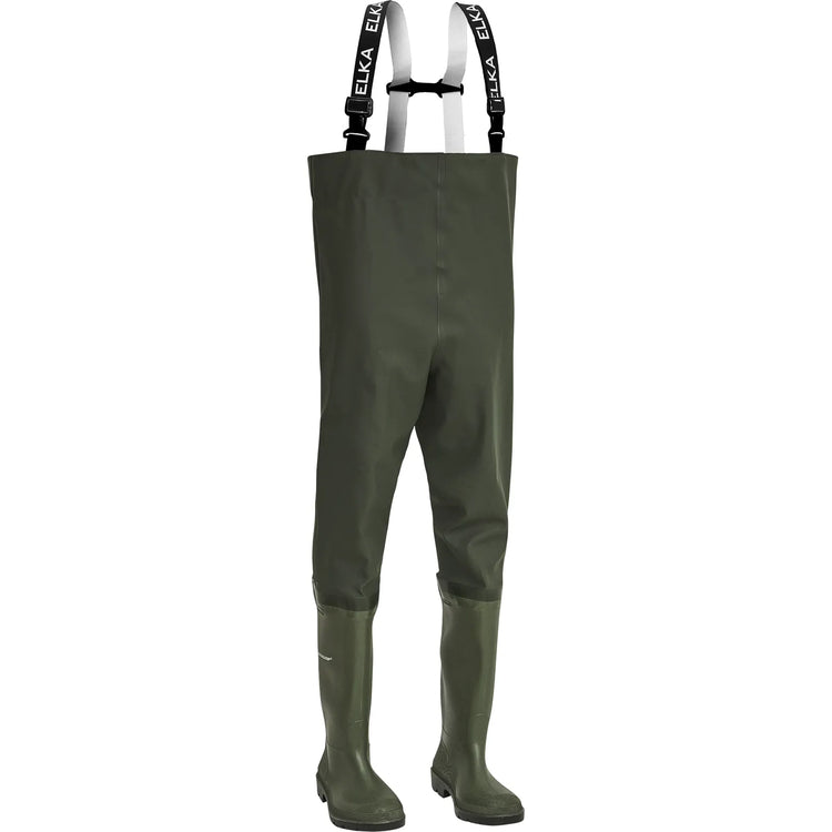 ELKA Rainwear - Waders - Junior - Olive