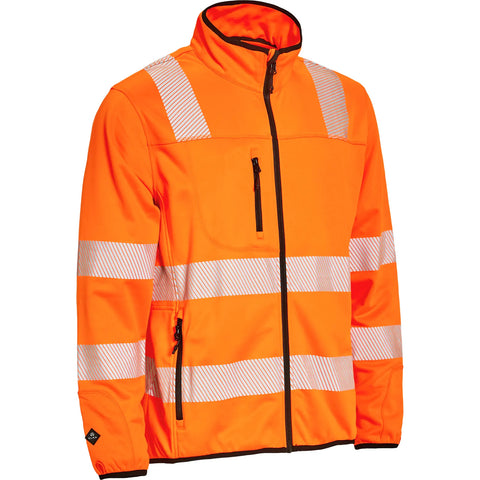ELKA Rainwear - Visible Xtreme Midlayer Zip-In Jacket - Fluorescent Orange