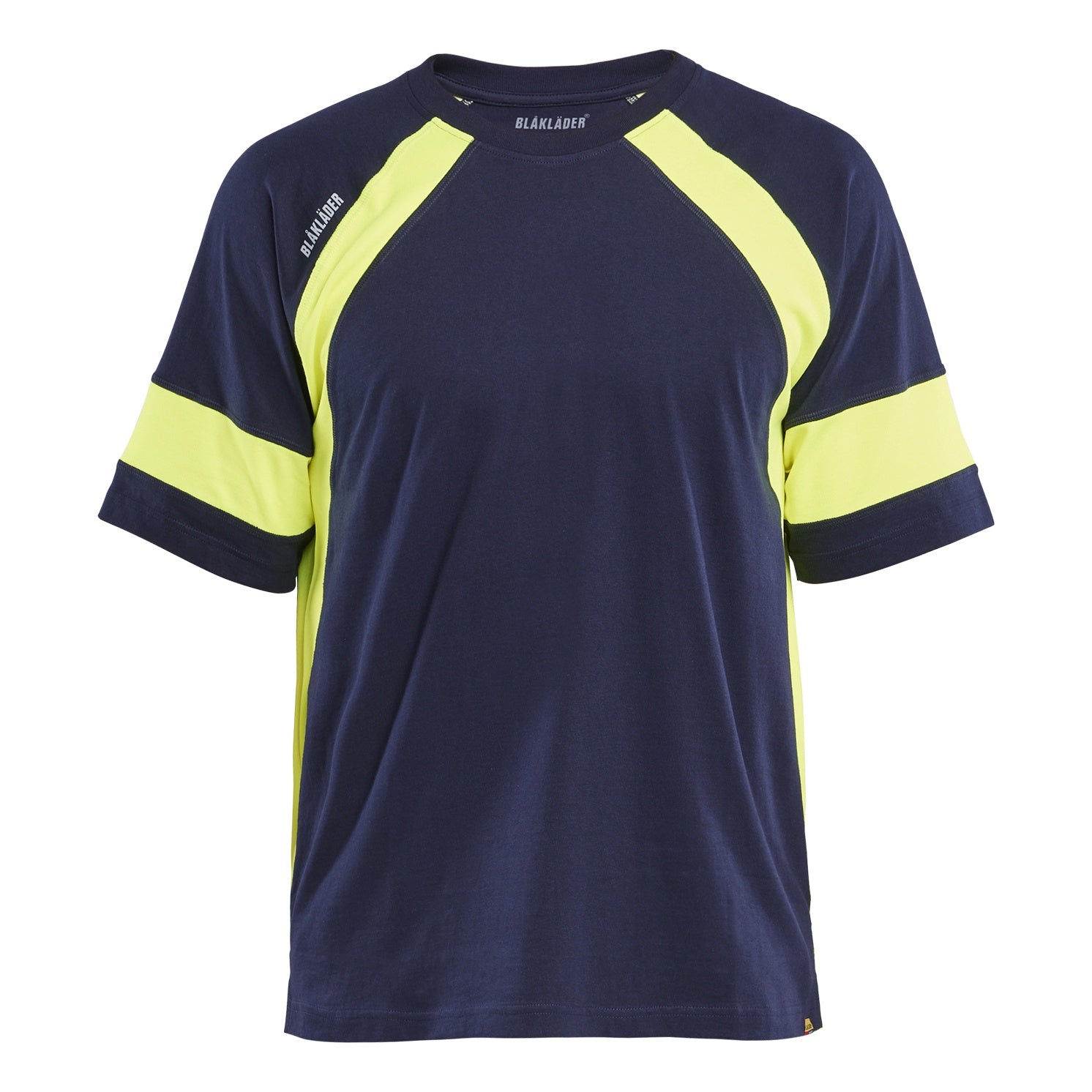 Blaklader BLAKLADER 35231030 T SHIRT WITH HI VIS Hi Vis Reflective Short Sleeve Work T-Shirt MEN - 100% Cotton - 352310308833