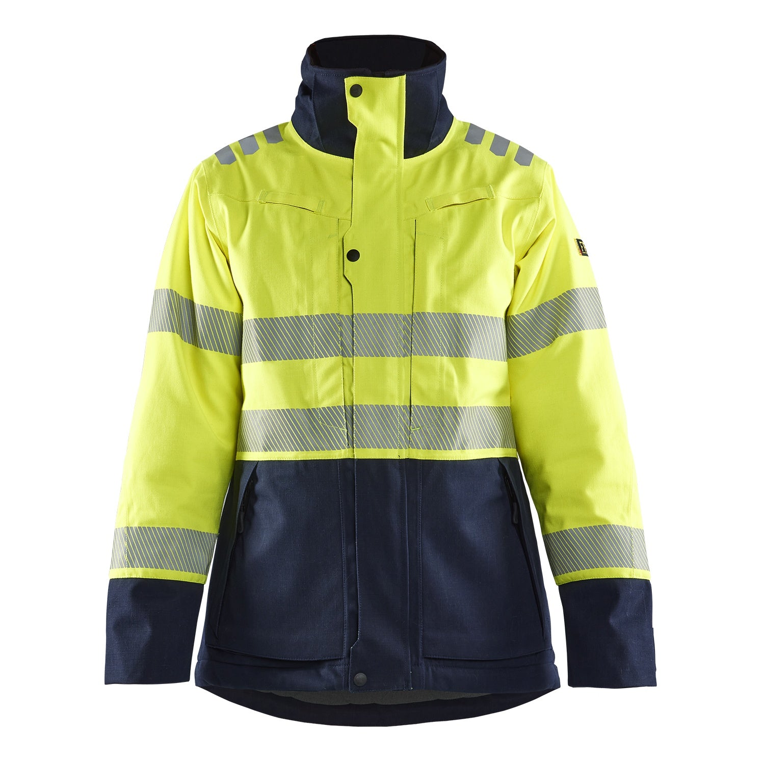 Blaklader BLAKLADER 49171534 Women's Multinorm winter jacket Hi Vis Reflective Work Jacket WOMEN - Flame Resistant - 491715343389