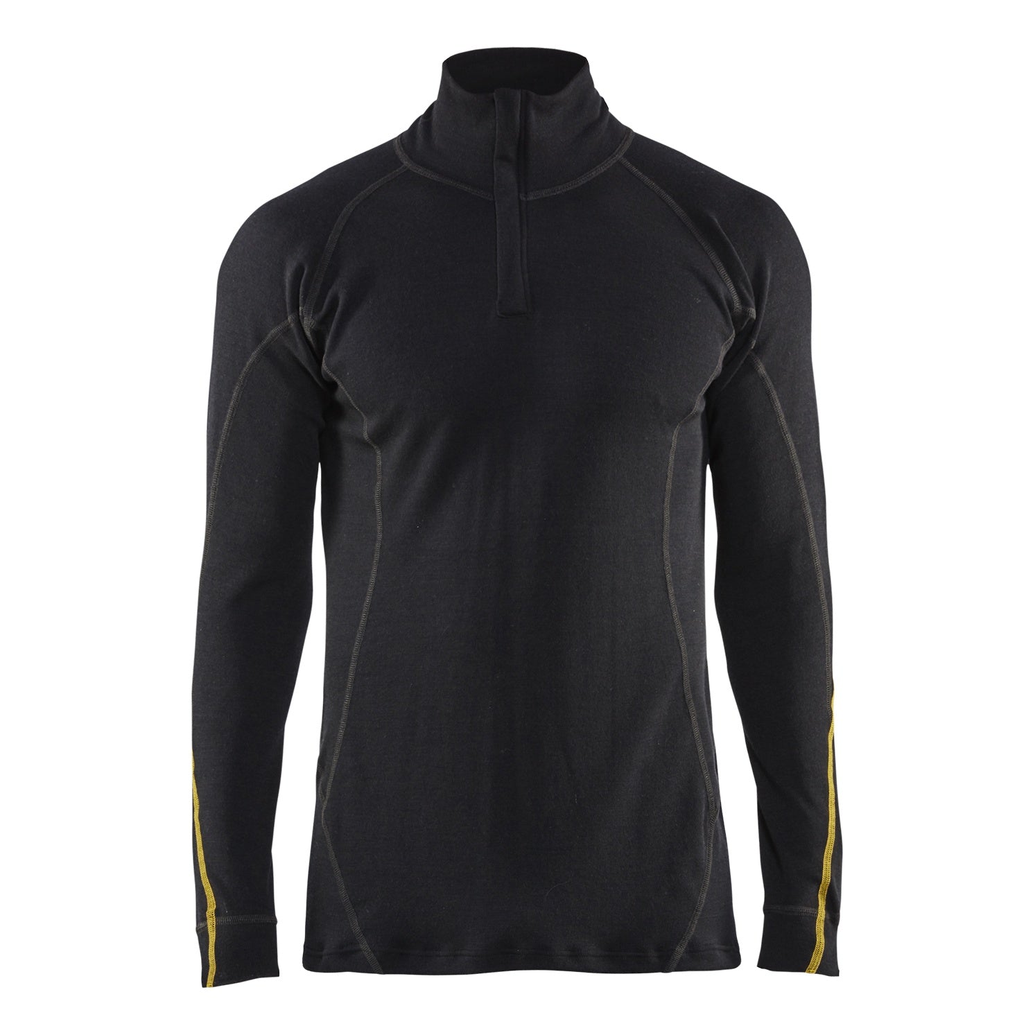 Blaklader 47961075 Flame resistant underwear top half zip, 68% merino wool - 479610759900