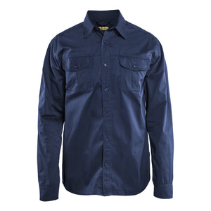 Blaklader BLAKLADER 32981190 Twill shirt Long Sleeve Work Shirt MEN - 65% Polyester 35% Cotton - 329811908900