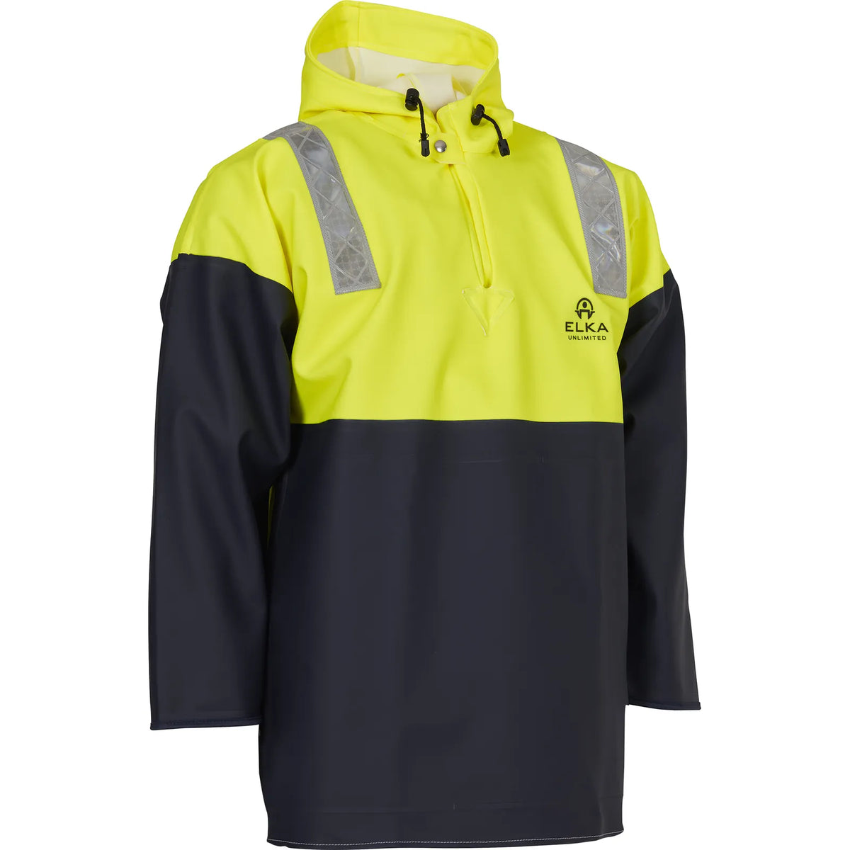 ELKA Rainwear - Unlimited Smock - Fluorescent Yellow/Navy