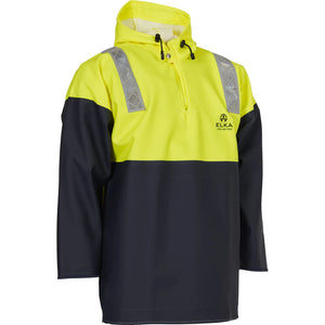 ELKA Rainwear - Unlimited Smock - Fluorescent Yellow/Navy