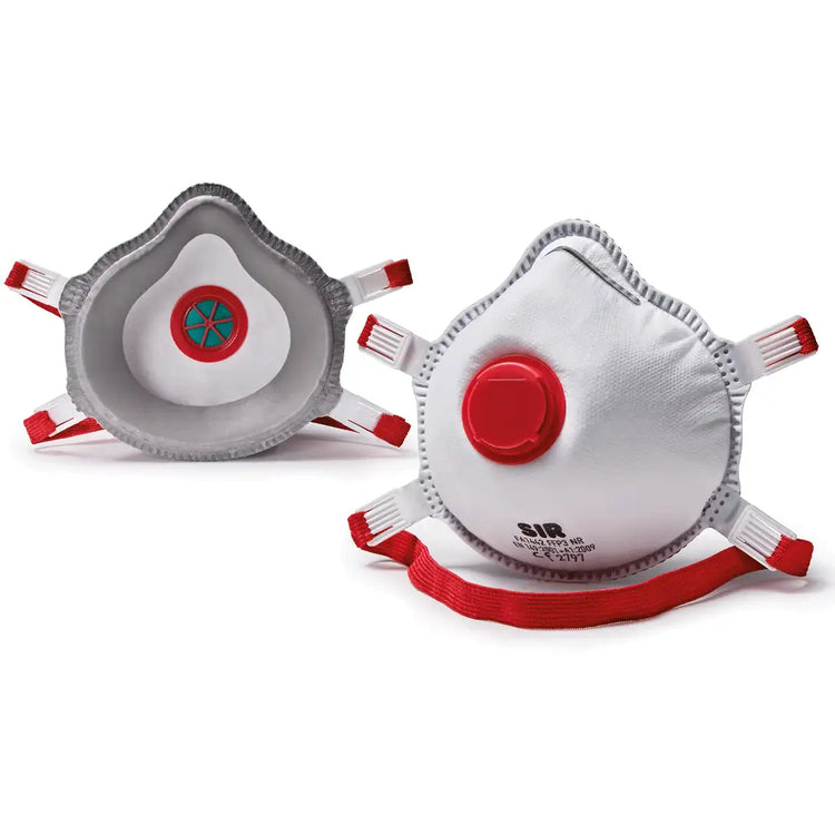 Sir Safety High-eff respirator FFP3 NR w/valve - FA1442