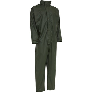 ELKA Rainwear - Dry Zone PU Coverall with hood - Olive