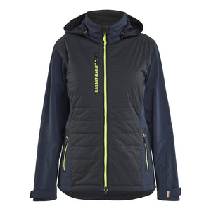 Blaklader BLAKLADER 47332513 Women's Hybrid Jacket Hi Vis Reflective Softshell Work Jacket WOMEN - Waterproof - 473325138633
