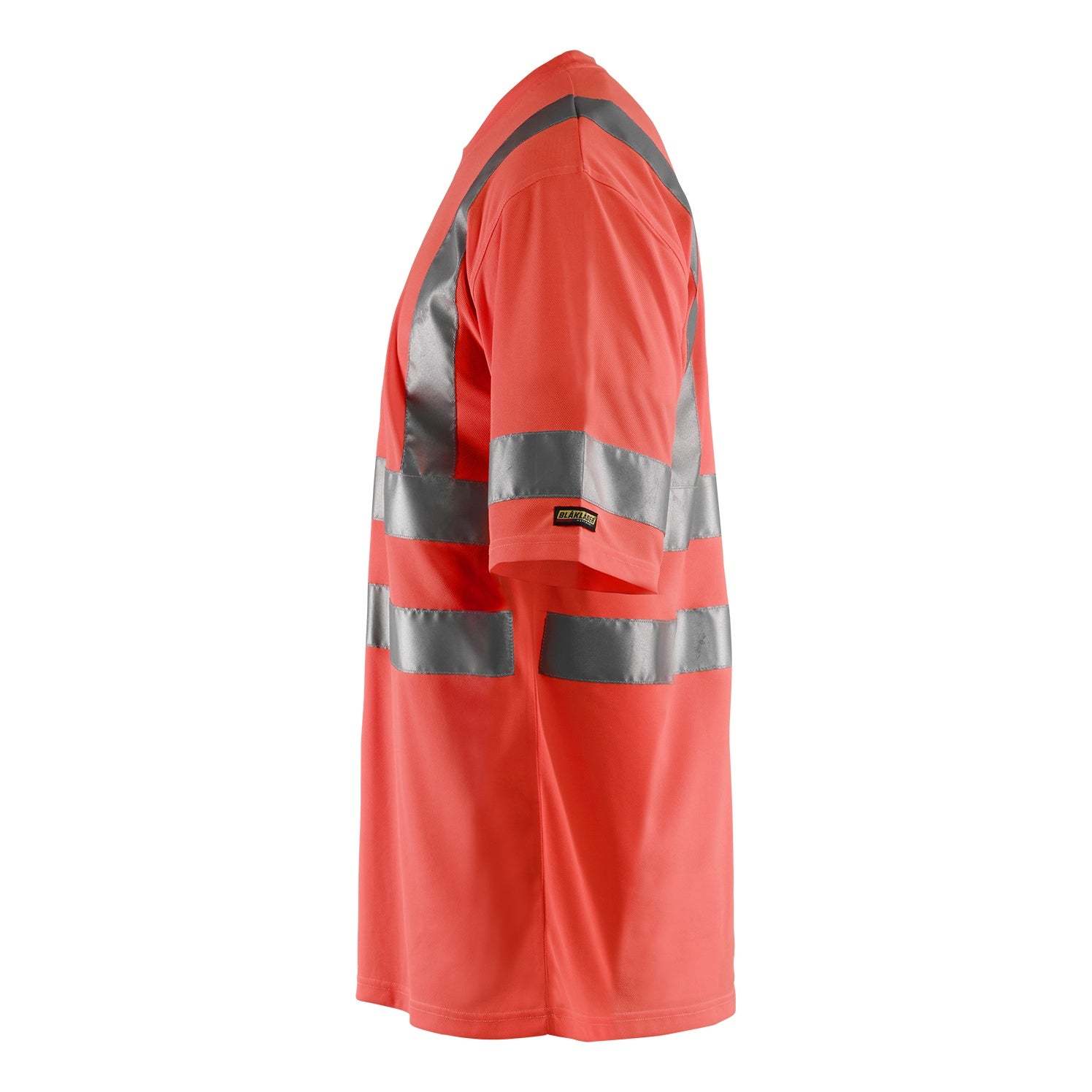 Blaklader BLAKLADER 34131009 Hi Vis T shirt Hi Vis Reflective Short Sleeve Work T-Shirt MEN - 100% Polyester - 341310095500_CL