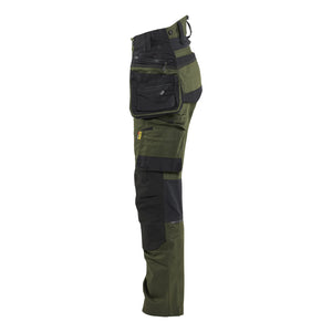 Blaklader BLAKLADER 71701149 | STRIKER Women's Craftsman Trousers with Stretch Work Trousers Women - Cordura Denim - 717011494298_CL