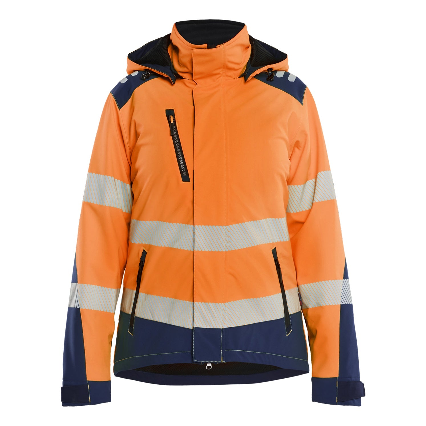 Blaklader BLAKLADER 44012513 Women's Hi vis Lightweight lined Winter Softshell Jacket Hi Vis Reflective Softshell Work Jacket WOMEN - Waterproof - 440125135389