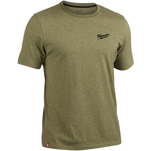 Milwaukee Hybrid Short Sleeve T-Shirt HT SS - Green