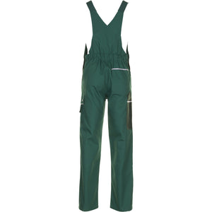 Planam Canvas 320 Dungarees green/green - Model view 2